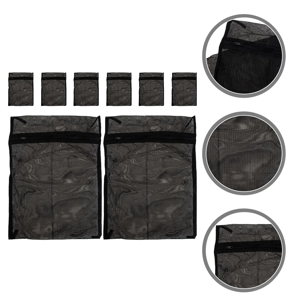 8 Pcs Garment Bags for Travel Laundry Mesh Wash Burlap Decorate Organizer
8 Pcs Garment Bags for Travel Laundry Mesh Wash Burlap Decorate Organizer