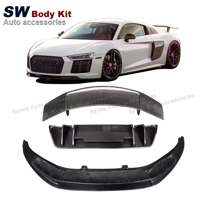 Высококачественный V-образный корпус из углеродного волокна для Audi R8 V8 V10, модификация обновления, аэродинамический комплект, задний бампер, диффузор
Высококачественный V-образный корпус из углеродного волокна для Audi R8 V8 V10, модификация обновления, аэродинамический комплект, задний бампер, диффузор