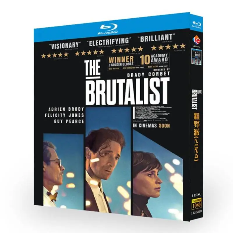 The Brutalist (2024) Blu-ray Disc
The Brutalist (2024) Blu-ray Disc