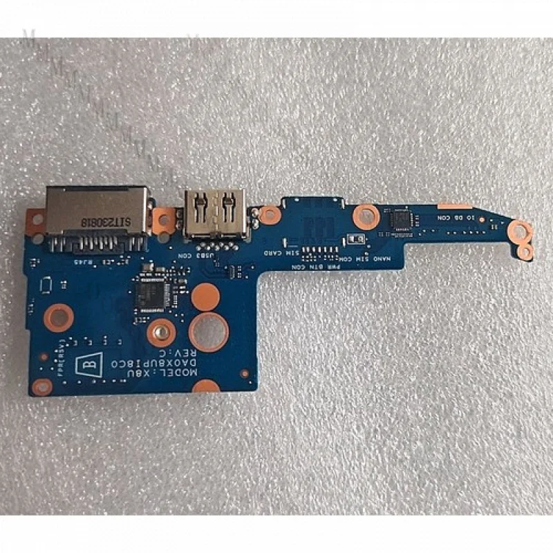 AQ новая плата USB RJ45 Lan IO DAX8UPI8CO для ноутбука HP EliteBook 630 G11
AQ новая плата USB RJ45 Lan IO DAX8UPI8CO для ноутбука HP EliteBook 630 G11