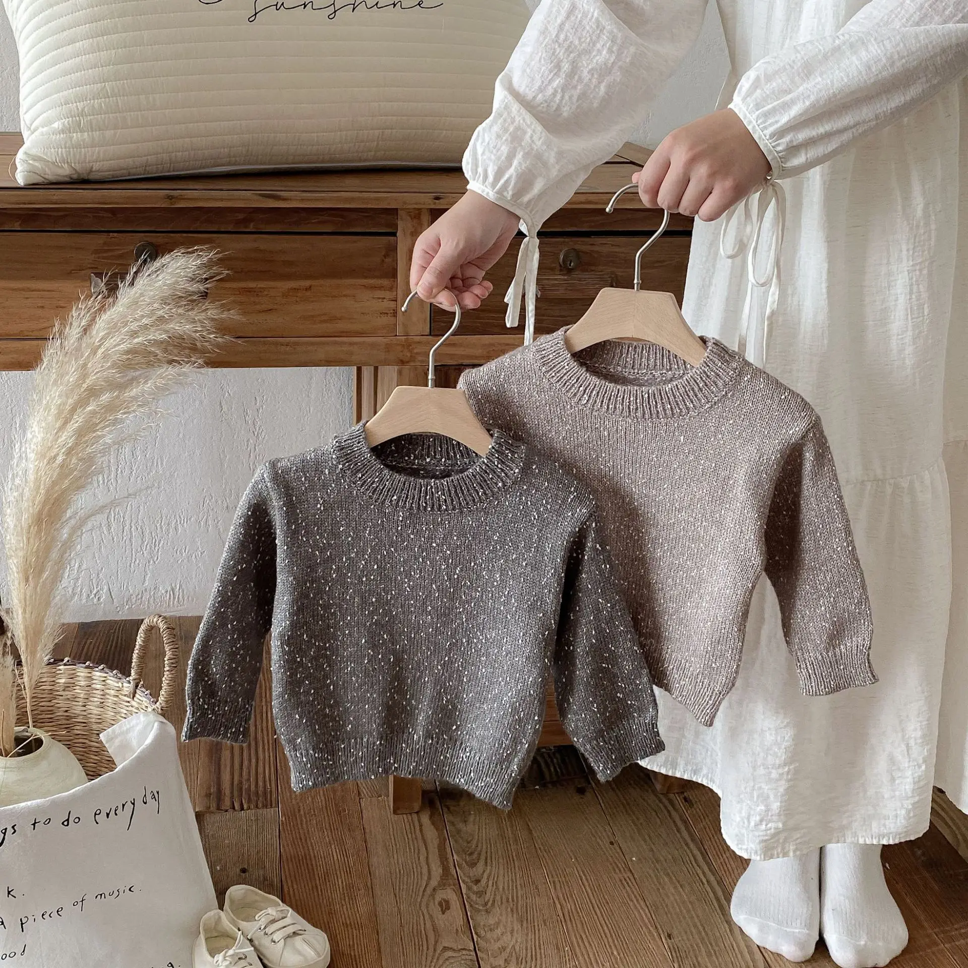 Children's Sweaters 2025 Autumn Korean Baby Knitted Sweaters Long Sleeve Pullovers Boys Girls Colored Dots Sweater Kids Clothes
Children's Sweaters 2025 Autumn Korean Baby Knitted Sweaters Long Sleeve Pullovers Boys Girls Colored Dots Sweater Kids Clothes
