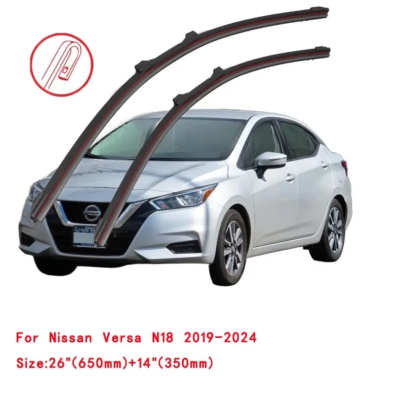 For Nissan Versa N16 N17 N18 2004-2024 Car Windshield Wiper Blade Front Windscreen Brushes Washer Accessories Cleaning Parts
For Nissan Versa N16 N17 N18 2004-2024 Car Windshield Wiper Blade Front Windscreen Brushes Washer Accessories Cleaning Parts