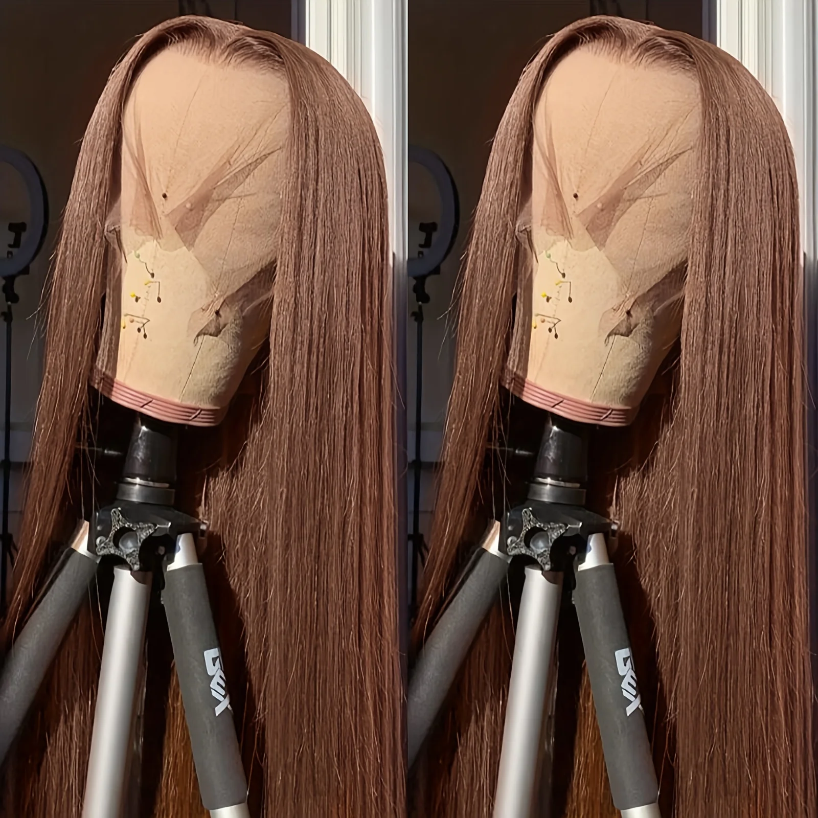 200% Density 30 Inch 13x6 HD Lace Front Wig Coffee Brown Straight Human Hair with Pre-Plucked Baby Hair #4 Color Chocolate Brown 13x4 Transparent HD Lace Frontal Pre Plucked Natural Hairline Wig For Women
200% Density 30 Inch 13x6 HD Lace Front Wig Coffee Brown Straight Human Hair with Pre-Plucked Baby Hair #4 Color Chocolate Brown 13x4 Transparent HD Lace Frontal Pre Plucked Natural Hairline Wig For Women