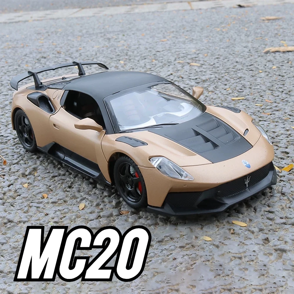 1:24 GT2 MC20 Super Car Model Toy Shock Absorption Wheel Steering Sports Cars Models Metal Pull Back Toys Birthday Gifts
1:24 GT2 MC20 Super Car Model Toy Shock Absorption Wheel Steering Sports Cars Models Metal Pull Back Toys Birthday Gifts
