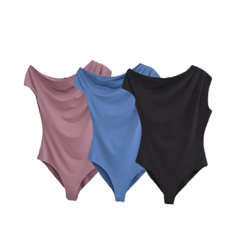 UNIZERA women's pleated slim fitting jumpsuit solid color pleated decoration spring/summer new women's clothing
UNIZERA women's pleated slim fitting jumpsuit solid color pleated decoration spring/summer new women's clothing