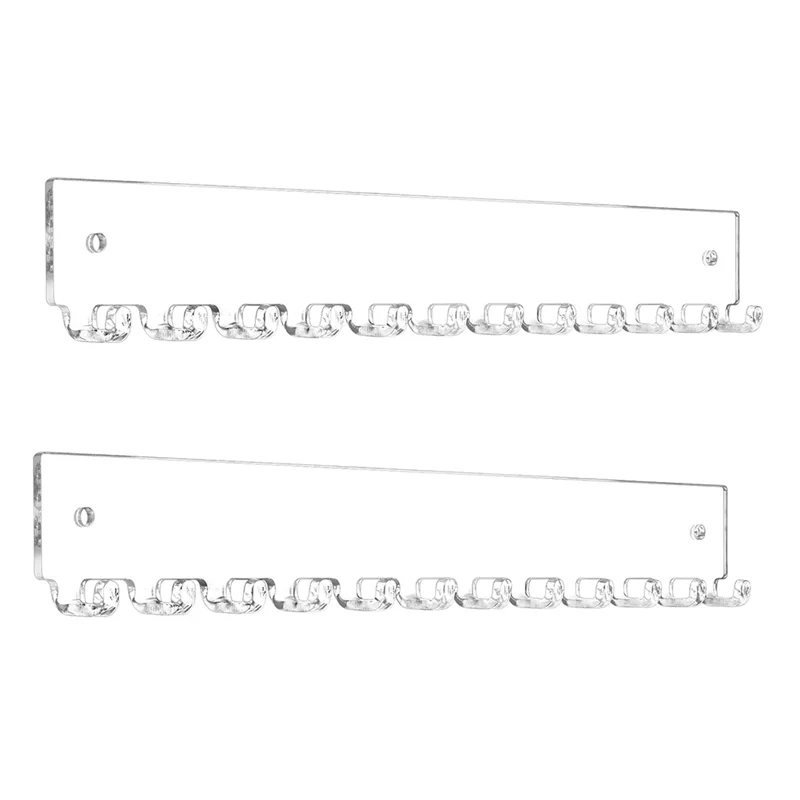 AOAO-подвесной органайзер для ювелирных изделий с 12 крючками, акриловый держатель для ожерелья, 2 упаковки, настенный органайзер для ожерелья
AOAO-подвесной органайзер для ювелирных изделий с 12 крючками, акриловый держатель для ожерелья, 2 упаковки, настенный органайзер для ожерелья