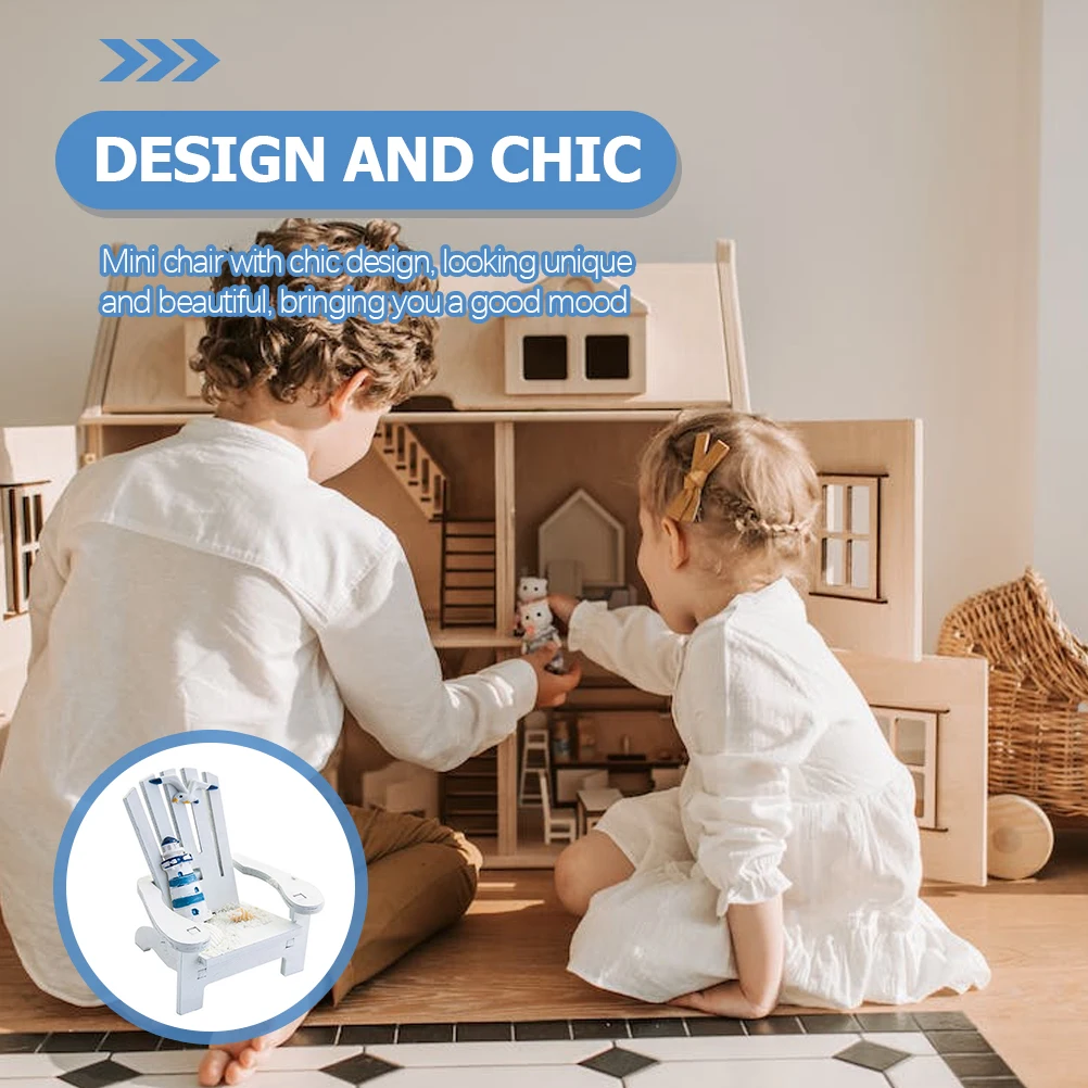 2 Pcs Beach Chair Lighthouse Style Mini Decor Decorations Miniature Nautical Small Prop Pine Wood Chairs Child
2 Pcs Beach Chair Lighthouse Style Mini Decor Decorations Miniature Nautical Small Prop Pine Wood Chairs Child
