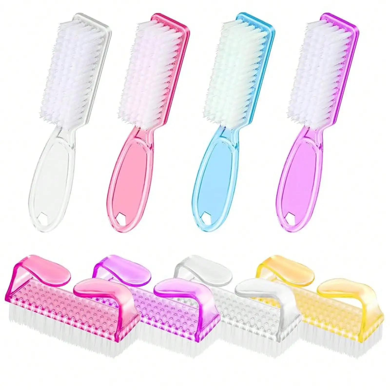 Nail Brushes Cleaning Fingernails, Handle Grip Nail Scrubber Brush, Manicure Tools Scrub Brushes Kit, Toenail Brush To Clean Under Nails Pedicure Foot Small Brush Women Men (8 Pack)
Nail Brushes Cleaning Fingernails, Handle Grip Nail Scrubber Brush, Manicure Tools Scrub Brushes Kit, Toenail Brush To Clean Under Nails Pedicure Foot Small Brush Women Men (8 Pack)