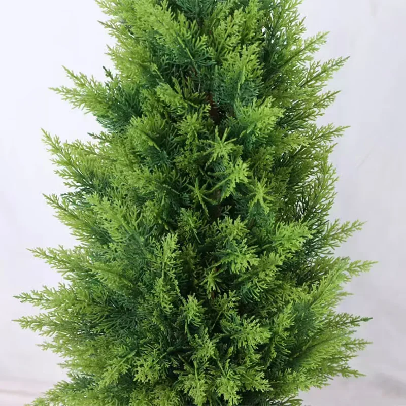 Pine and cypress potted plants simulated green plants hotel entrance shop ornaments Christmas tree decorations artificial trees
Pine and cypress potted plants simulated green plants hotel entrance shop ornaments Christmas tree decorations artificial trees