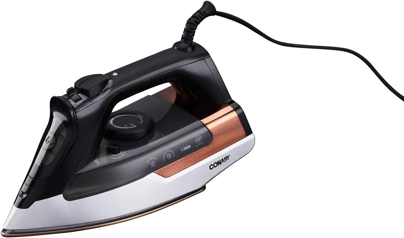Professional 1875-Watt Steam Iron for Heavy-Duty Wrinkle Removal
Professional 1875-Watt Steam Iron for Heavy-Duty Wrinkle Removal