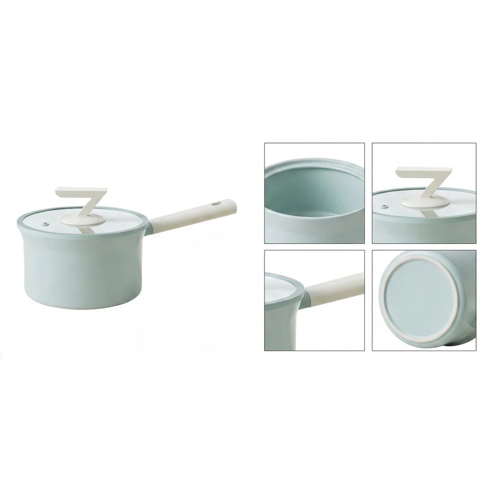 1 Piece 1.8L Blue Nonstick Saucepan With Glass Lid For Induction Gas Stove Milk Porridge Noodle Cooking Pot Kitchen Cookware
1 Piece 1.8L Blue Nonstick Saucepan With Glass Lid For Induction Gas Stove Milk Porridge Noodle Cooking Pot Kitchen Cookware