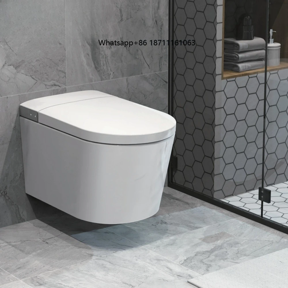 China Factory's Concealed Tank Ceramic Bathroom Intelligent Toilet Floor Mounted Ce Certificate Colorful Matt White Wall
China Factory's Concealed Tank Ceramic Bathroom Intelligent Toilet Floor Mounted Ce Certificate Colorful Matt White Wall