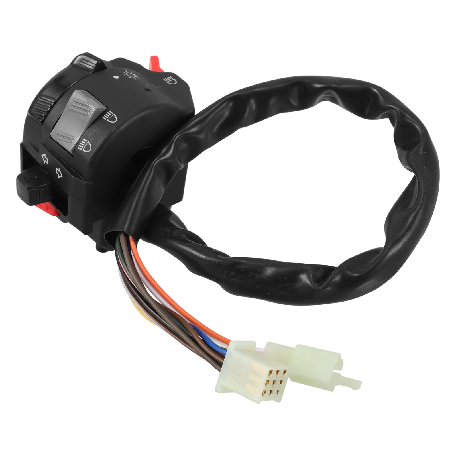 Motorcycle Switch Handlebar Turn Signal Light Replacement Headlight 22mm Durable Multifunctional Easy Installation Plastic Metal
Motorcycle Switch Handlebar Turn Signal Light Replacement Headlight 22mm Durable Multifunctional Easy Installation Plastic Metal