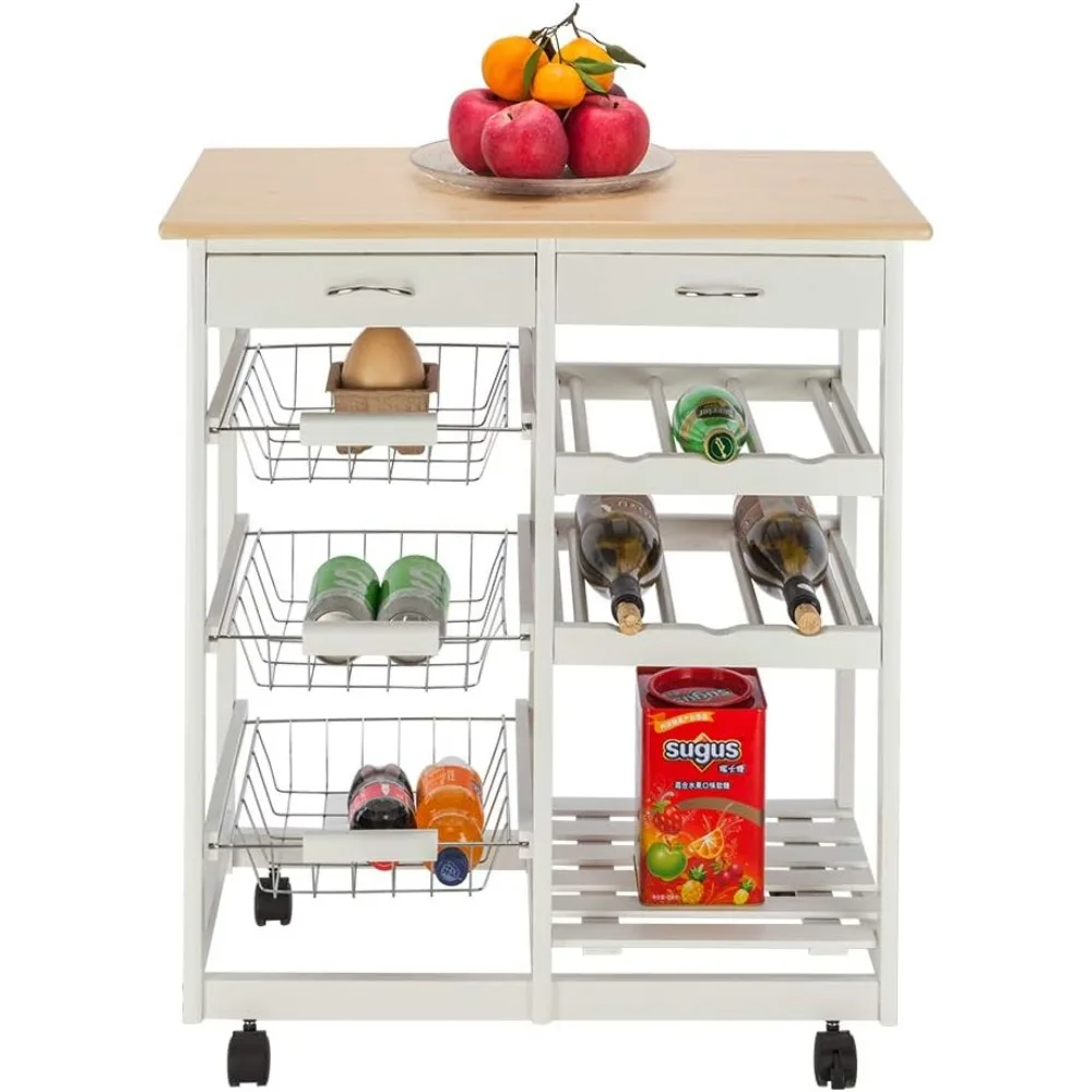Kitchen Utility Cart,3 Tier Rolling Grocery Cart Organizer Storage Dining Table Wooden Kitchen Island Trolley Serving Tray
Kitchen Utility Cart,3 Tier Rolling Grocery Cart Organizer Storage Dining Table Wooden Kitchen Island Trolley Serving Tray