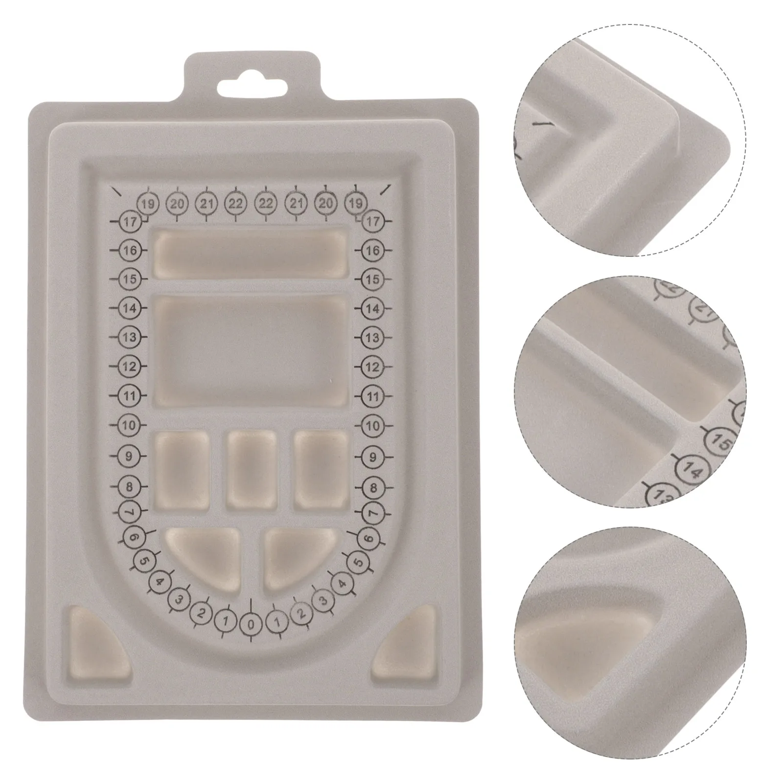 Jewelry Design Board Tray Groove Design Beading Bracelets Necklaces Durable Flocking Material Craft Making Tool For Diy
Jewelry Design Board Tray Groove Design Beading Bracelets Necklaces Durable Flocking Material Craft Making Tool For Diy