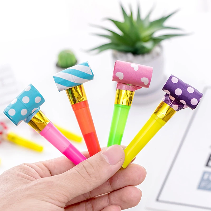 10pc Funny Whistle Paper Blowouts Blow Colorful Stripes Party Blower Blowout Horn Blow Dragon Whistle Kids Birthday Party Toys
10pc Funny Whistle Paper Blowouts Blow Colorful Stripes Party Blower Blowout Horn Blow Dragon Whistle Kids Birthday Party Toys