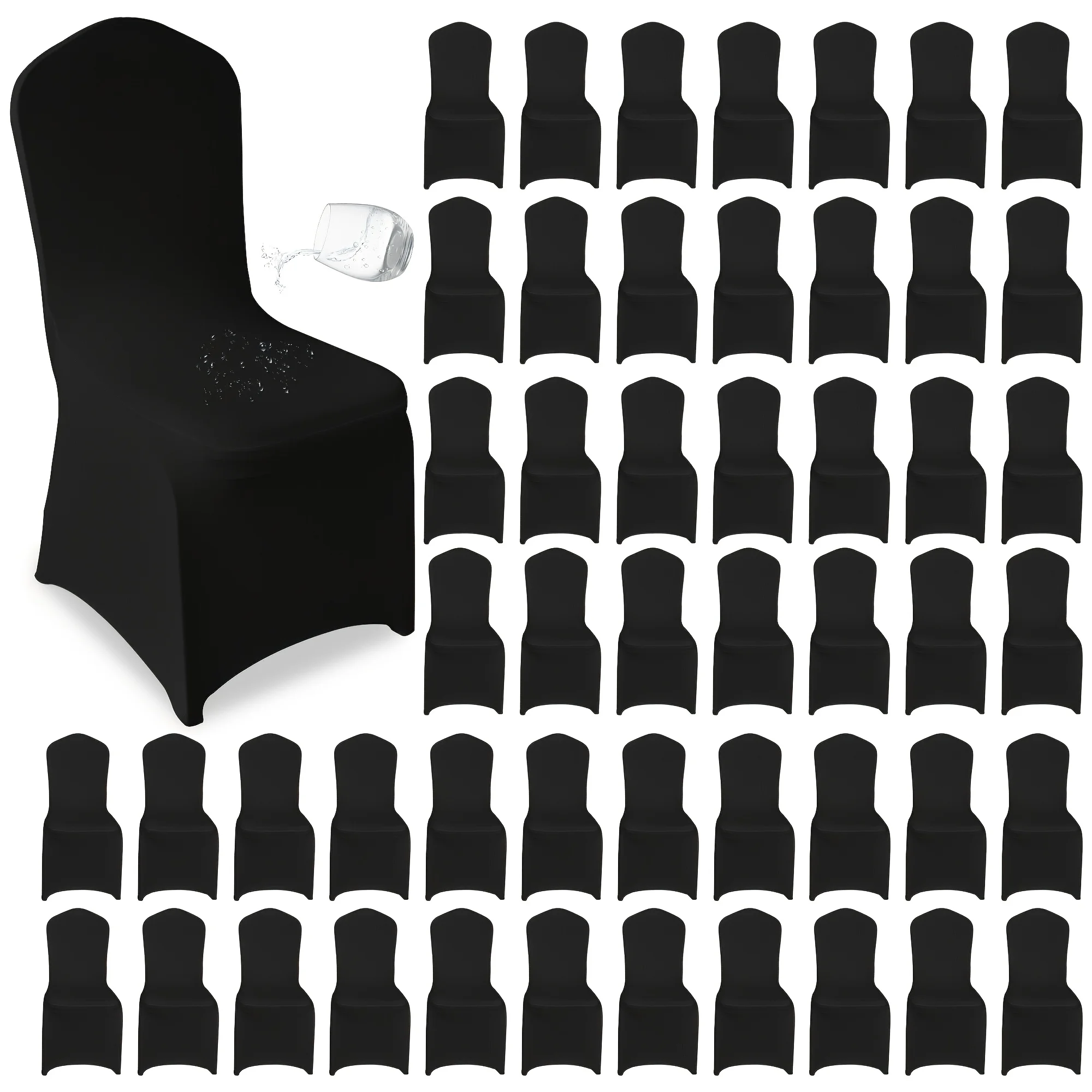30, 50, 100pcs, Of Elegant Wedding Chair Covers, Party Decor Dining Chair Covers, Suitable for Weddings, Parties, Banquets, Home
30, 50, 100pcs, Of Elegant Wedding Chair Covers, Party Decor Dining Chair Covers, Suitable for Weddings, Parties, Banquets, Home