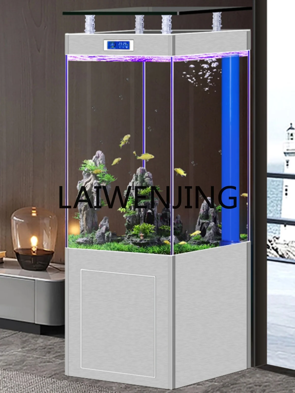 Jinjing Super White Glass Dragon Fish Tank Vertical Living Room Aquarium Medium and Small Bottom Filter Change Water
Jinjing Super White Glass Dragon Fish Tank Vertical Living Room Aquarium Medium and Small Bottom Filter Change Water