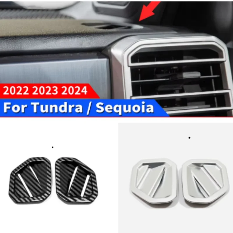 For 2022-2024 Toyota Tundra Sequoia Air Conditioner Small Air Outlet Decoration Carbon Fiber Internal Modification Accessories
For 2022-2024 Toyota Tundra Sequoia Air Conditioner Small Air Outlet Decoration Carbon Fiber Internal Modification Accessories