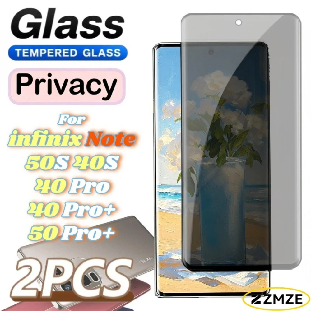 2 Pieces Privacy Tempered Glass Film For infinix Note 50 Pro+ 40S 40 Pro+ Anti Spy Protectivel Films For infinix Note 40S 40 Pro
2 Pieces Privacy Tempered Glass Film For infinix Note 50 Pro+ 40S 40 Pro+ Anti Spy Protectivel Films For infinix Note 40S 40 Pro
