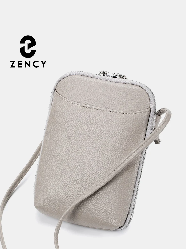 Zency Soft Genuine Leather Female Handbag Small Phone Bag Multi-functional Cross body Shoulder Card Holder Bag With Key Ring New
Zency Soft Genuine Leather Female Handbag Small Phone Bag Multi-functional Cross body Shoulder Card Holder Bag With Key Ring New
