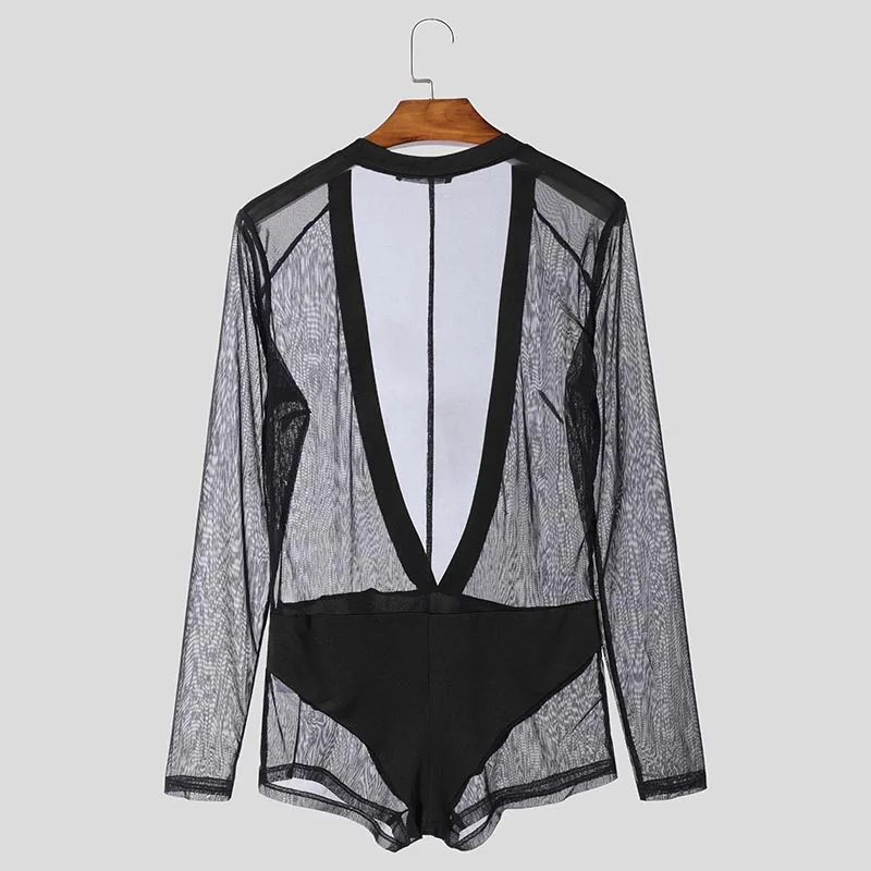 Summer Spring INCERUN Men Bodysuits Patchwork V-neck Long Sleeve Male Rompers Sexy Streetwear 2026 Fashion Bodysuits S-3XL
Summer Spring INCERUN Men Bodysuits Patchwork V-neck Long Sleeve Male Rompers Sexy Streetwear 2026 Fashion Bodysuits S-3XL