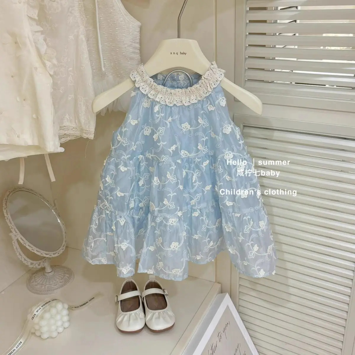 Детская одежда для дня рождения, Vestidos, 2024, летнее платье для маленьких девочек, милые кружевные платья без рукавов с цветочной вышивкой
Детская одежда для дня рождения, Vestidos, 2024, летнее платье для маленьких девочек, милые кружевные платья без рукавов с цветочной вышивкой