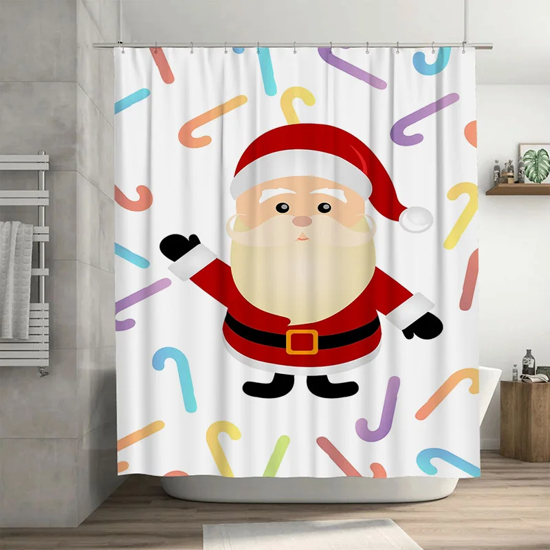 Tuniu Cute Santa Claus Christmas Shower Curtain Festive Holiday Bathroom Decor Waterproof Fabric Panel Funny XMas Gift Idea Home
Tuniu Cute Santa Claus Christmas Shower Curtain Festive Holiday Bathroom Decor Waterproof Fabric Panel Funny XMas Gift Idea Home
