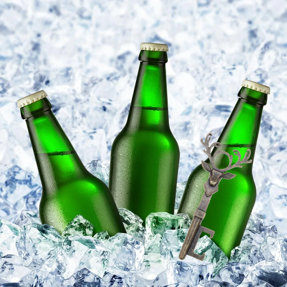 5 set Deer Head Bottle Opener Set Christmas Party Accessories Beer Jar Opener Lid Remover Chain Tag Card Decor Kitchen Bar Tool
5 set Deer Head Bottle Opener Set Christmas Party Accessories Beer Jar Opener Lid Remover Chain Tag Card Decor Kitchen Bar Tool