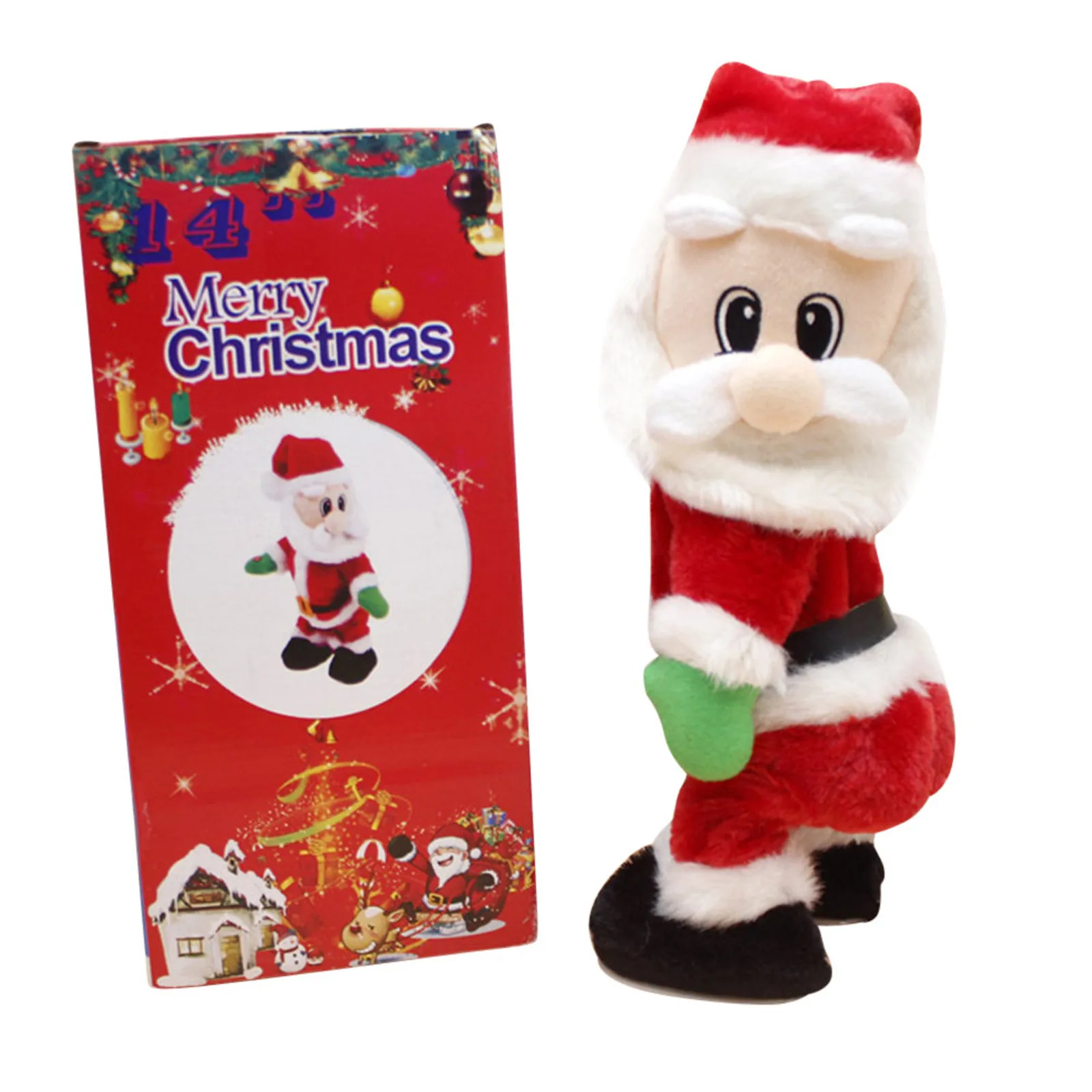 Christmas Decoration Musical Hip Dancing Santa Claus Doll Toys Twerking Doll Party Christmas Home Gifts Ornaments Gifts For Kids
Christmas Decoration Musical Hip Dancing Santa Claus Doll Toys Twerking Doll Party Christmas Home Gifts Ornaments Gifts For Kids