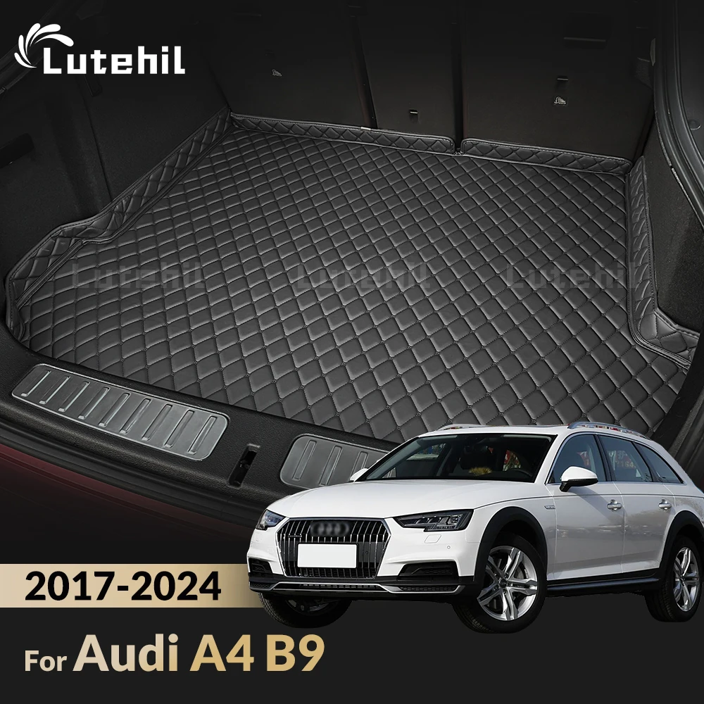 Для Audi A4 B9 2017-2024 23 22 21 20 19 18 Lutehil 3D коврик в багажник автомобиля, коврик для багажника, аксессуары для интерьера, чехол
Для Audi A4 B9 2017-2024 23 22 21 20 19 18 Lutehil 3D коврик в багажник автомобиля, коврик для багажника, аксессуары для интерьера, чехол