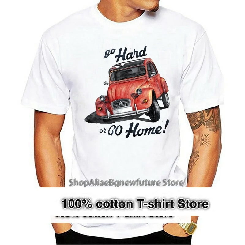 100% cotton o-neck custom printed t-shirt Classic car go hard or go home - citro_n 2cv women tshirts
100% cotton o-neck custom printed t-shirt Classic car go hard or go home - citro_n 2cv women tshirts