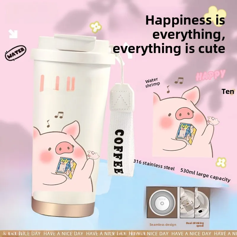 Милая розовая термокружка LULU в виде кролика, большая емкость, сохраняющая тепло, бутылка для воды, мультяшный дизайн, нержавеющая сталь
Милая розовая термокружка LULU в виде кролика, большая емкость, сохраняющая тепло, бутылка для воды, мультяшный дизайн, нержавеющая сталь