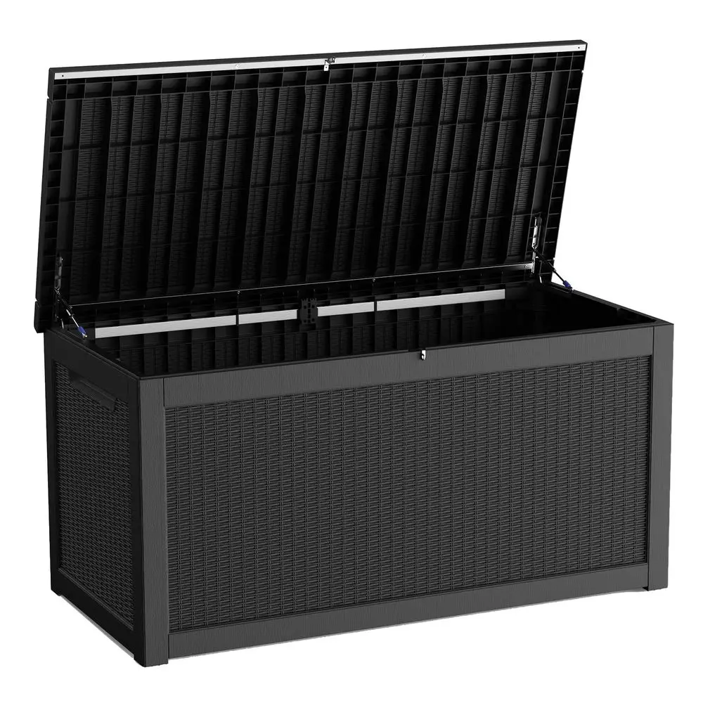 Gallon Outdoor Storage Box Waterproof Resin Deck Box, Lockable Patio Storage Bin for Furniture, Garden Tools, Cushions amp Pool
Gallon Outdoor Storage Box Waterproof Resin Deck Box, Lockable Patio Storage Bin for Furniture, Garden Tools, Cushions amp Pool