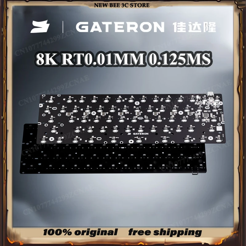 GATERON GT60Lite индивидуальный магнитный переключатель клавиатуры PCB 8K драйвер RT0,01 мм 0,125 мс компоненты игровой клавиатуры VALORANT подарок ПК
GATERON GT60Lite индивидуальный магнитный переключатель клавиатуры PCB 8K драйвер RT0,01 мм 0,125 мс компоненты игровой клавиатуры VALORANT подарок ПК