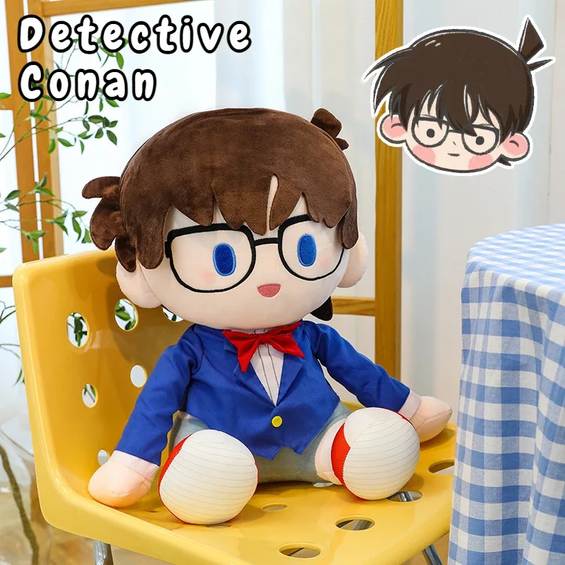 Detective Conan Soft Cotton Anime Dolls Kawaii Happy Glasses Boy Sleeping Hug Cute Cartoon Bedside Toys Friends Birthday Gift 
Detective Conan Soft Cotton Anime Dolls Kawaii Happy Glasses Boy Sleeping Hug Cute Cartoon Bedside Toys Friends Birthday Gift