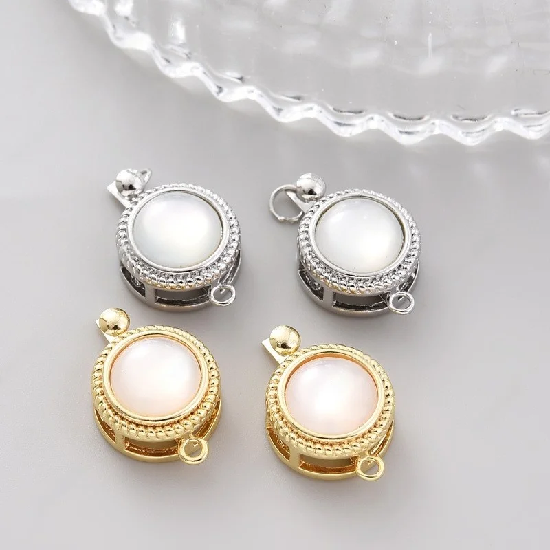 1p Copper Gold Plated Pearl Necklace Bracelet Single Row Pin Buckle DIY Sweater Chain Ending Buckle Jewelry Accessorie Wholesale
1p Copper Gold Plated Pearl Necklace Bracelet Single Row Pin Buckle DIY Sweater Chain Ending Buckle Jewelry Accessorie Wholesale