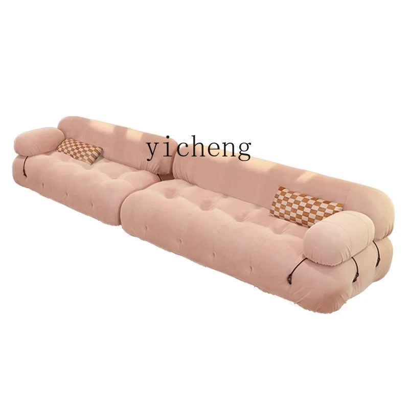 ZC Fabric Sofa Modern Minimalist Living Room Large and Small Apartment Type Bread Puff Sofa Tofu Block Sofa
ZC Fabric Sofa Modern Minimalist Living Room Large and Small Apartment Type Bread Puff Sofa Tofu Block Sofa
