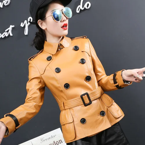 Jacket Women's Leather 2023 Real Sheepskin Coat Spring Autumn Genuine Leather Windbreaker Fashion Korean Jacket Women
Jacket Women's Leather 2023 Real Sheepskin Coat Spring Autumn Genuine Leather Windbreaker Fashion Korean Jacket Women