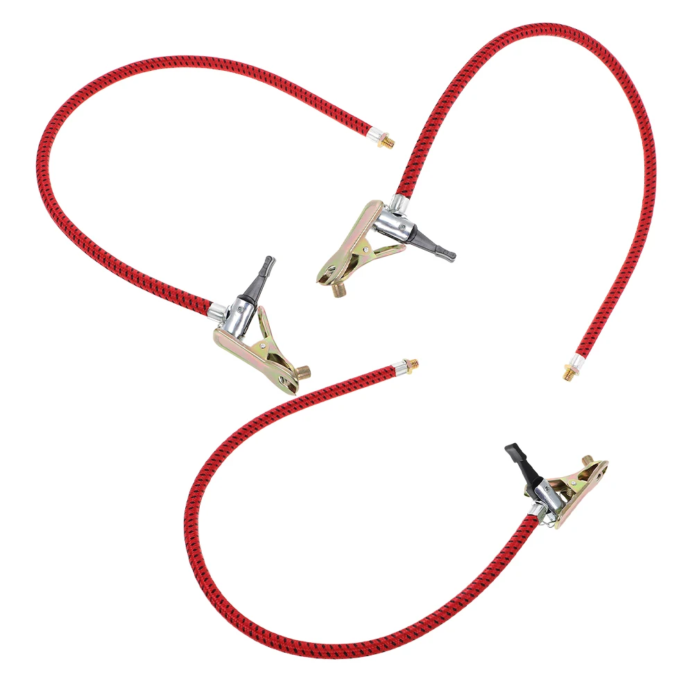 3pcs Air Hose Accessories for Bikes Motorcycles Electric Bicycles Red Color Soft Material Universal Compatibility Tire Valve
3pcs Air Hose Accessories for Bikes Motorcycles Electric Bicycles Red Color Soft Material Universal Compatibility Tire Valve