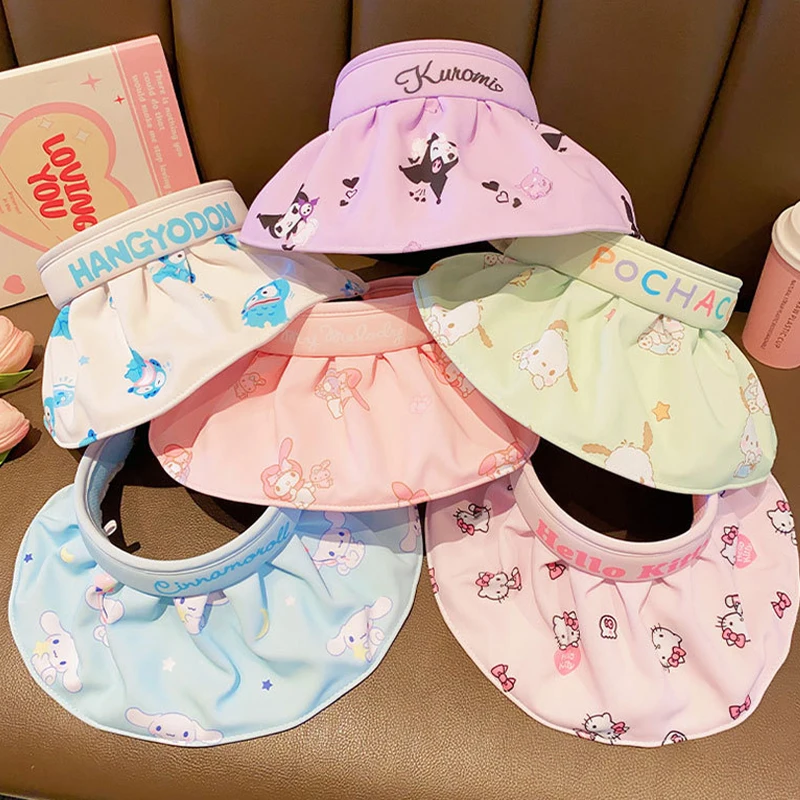 Sanrio Children Sun Hat Kuromi Cinnamoroll Kawaii Cute Summer Outdoors Anime Sun Protection Uv Protection Toys Girls Gifts
Sanrio Children Sun Hat Kuromi Cinnamoroll Kawaii Cute Summer Outdoors Anime Sun Protection Uv Protection Toys Girls Gifts