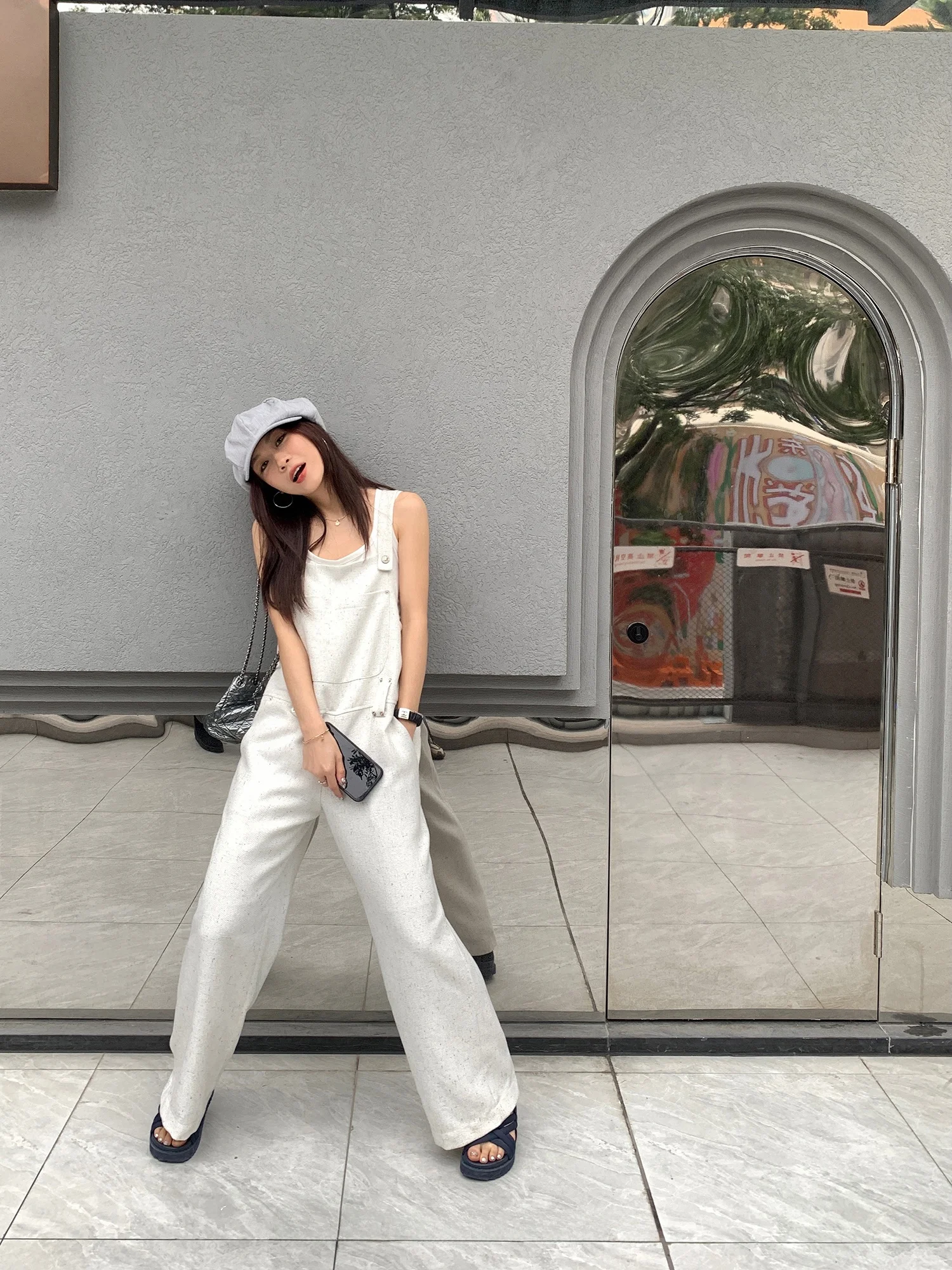 Ele Silver Bule Strap Pants for Sophistied Ladies Casual Polyester Fiber 00% Faionable Comfortable Women's Trousers
Ele Silver Bule Strap Pants for Sophistied Ladies Casual Polyester Fiber 00% Faionable Comfortable Women's Trousers