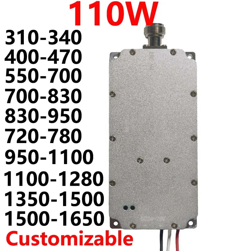 110W Module 310-340MHZ400-470MHZ550-700MHZ700-830MHZ830-950MHZ720-780MHZ950-1100MHZ1100-1280MHZ1350-1500MHZ1500-1650MHZ
110W Module 310-340MHZ400-470MHZ550-700MHZ700-830MHZ830-950MHZ720-780MHZ950-1100MHZ1100-1280MHZ1350-1500MHZ1500-1650MHZ