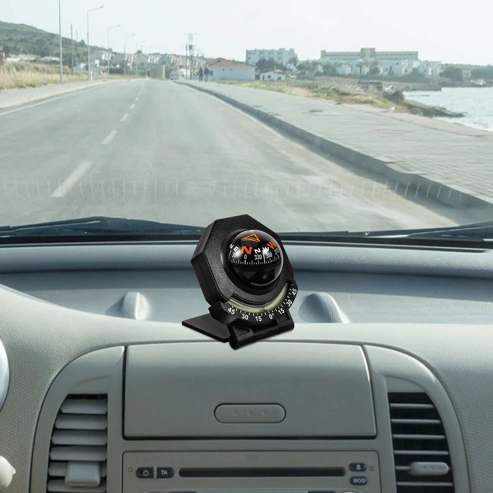 Car Ball Dashboard Mount Automotive Navigation Tool Marine Boat Dash Auto Compass Durable Acrylic Abs Black Direction Tool
Car Ball Dashboard Mount Automotive Navigation Tool Marine Boat Dash Auto Compass Durable Acrylic Abs Black Direction Tool