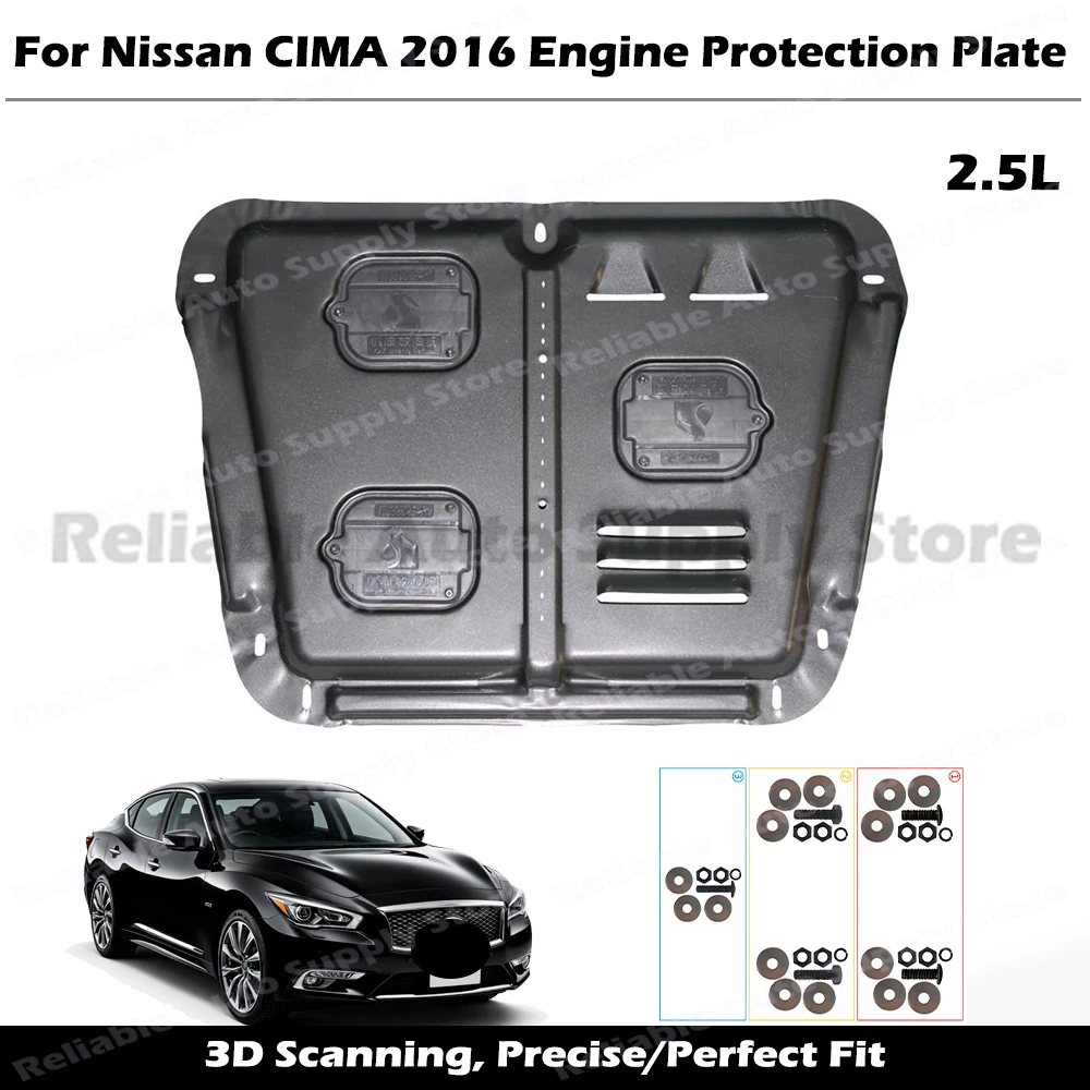 Durable Engine Splash Shield Under Engine Cover Skid Plate For Nissan CIMA 2016 2.5L Engine Guard Auto Exterior Replacement Part
Durable Engine Splash Shield Under Engine Cover Skid Plate For Nissan CIMA 2016 2.5L Engine Guard Auto Exterior Replacement Part