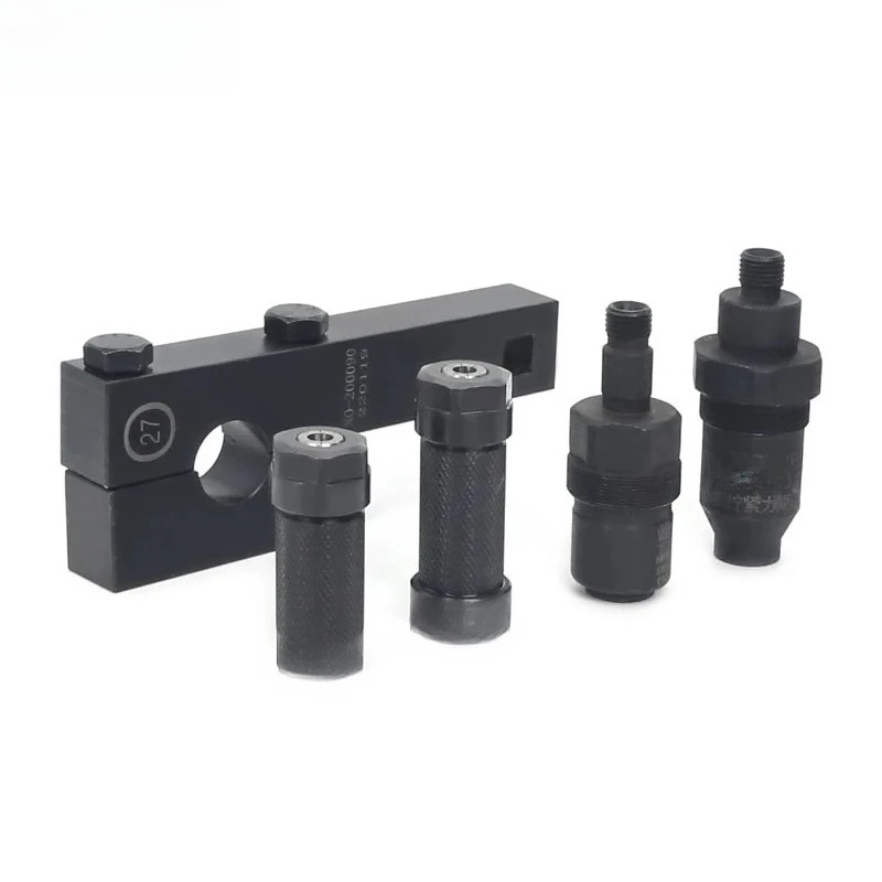 2Pins 4Pins Injector Fixture Solenoid Valve Stroke Measuring Adaptor Common Rail Injector Repair Tool Kit
2Pins 4Pins Injector Fixture Solenoid Valve Stroke Measuring Adaptor Common Rail Injector Repair Tool Kit
