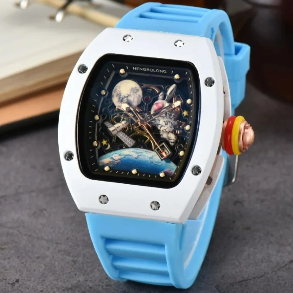 Fashion Tonneau Quartz Watch Men Luxury Luminous Waterproof Date Sport Watches Men Steel Band Men Wristwatch Relogio Masculino
Fashion Tonneau Quartz Watch Men Luxury Luminous Waterproof Date Sport Watches Men Steel Band Men Wristwatch Relogio Masculino