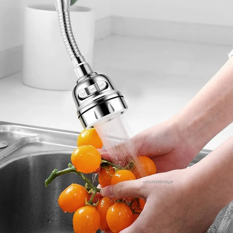 3 Modes Sink Faucet 360 Degree Rotation Filter Extension Tube Shower Water Saving Tap Universal Kitchen Gadgets Accessories
3 Modes Sink Faucet 360 Degree Rotation Filter Extension Tube Shower Water Saving Tap Universal Kitchen Gadgets Accessories