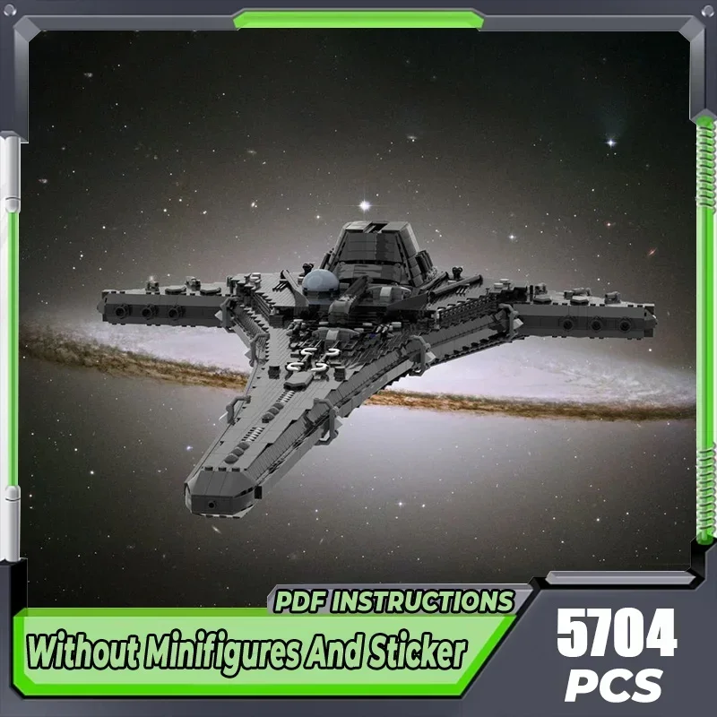 Военная серия Moc Building Block Black Destiny Космический корабль Модель Технология Кирпич DIY Сборка Космический корабль Игрушка для детей
Военная серия Moc Building Block Black Destiny Космический корабль Модель Технология Кирпич DIY Сборка Космический корабль Игрушка для детей