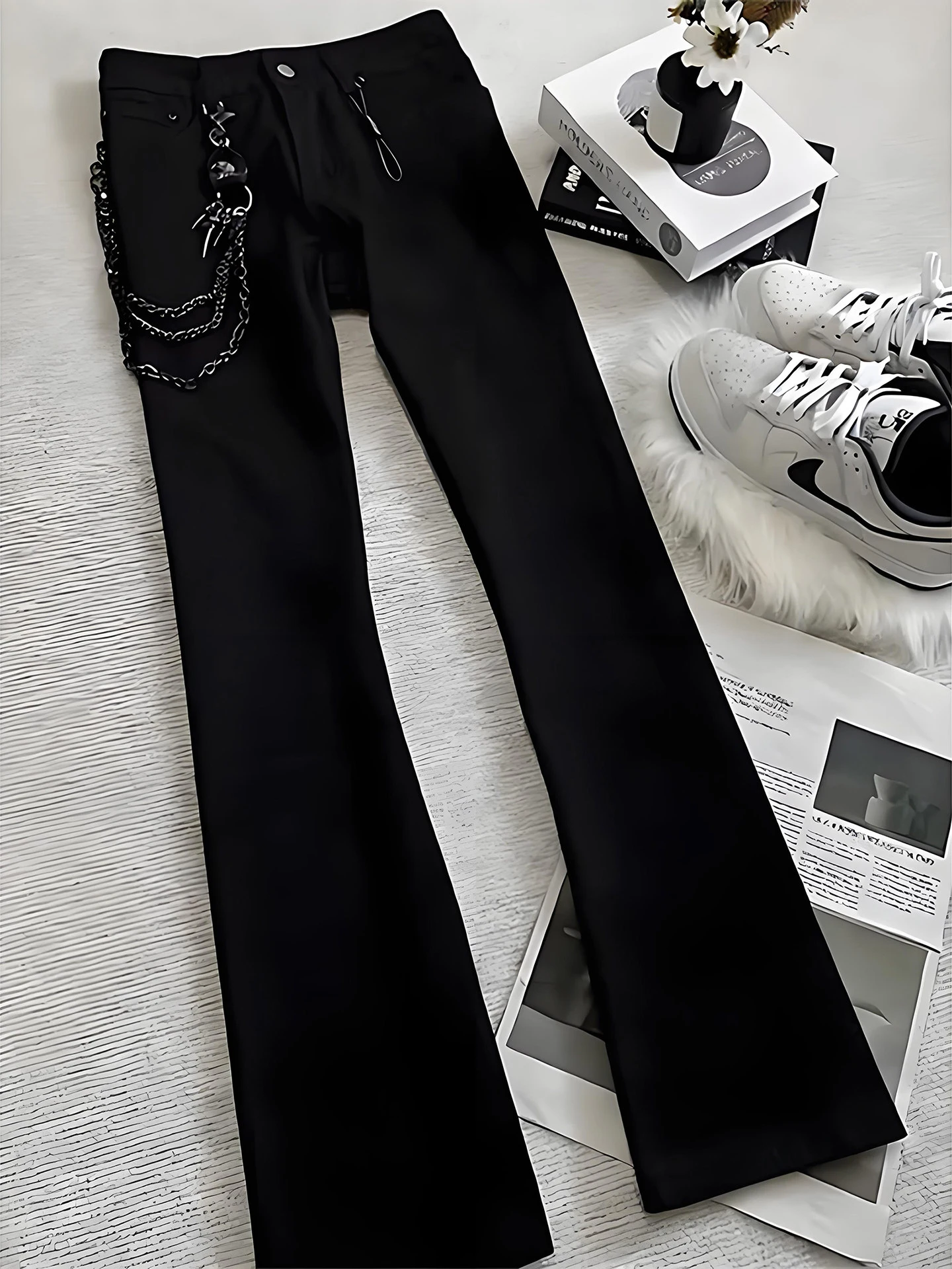 Bla Blade Jeans Men's Casual High Waist Cotton Polyester Spring Wear Long Trousers Wear Resistant Not Easy to Deform Loose Fit
Bla Blade Jeans Men's Casual High Waist Cotton Polyester Spring Wear Long Trousers Wear Resistant Not Easy to Deform Loose Fit